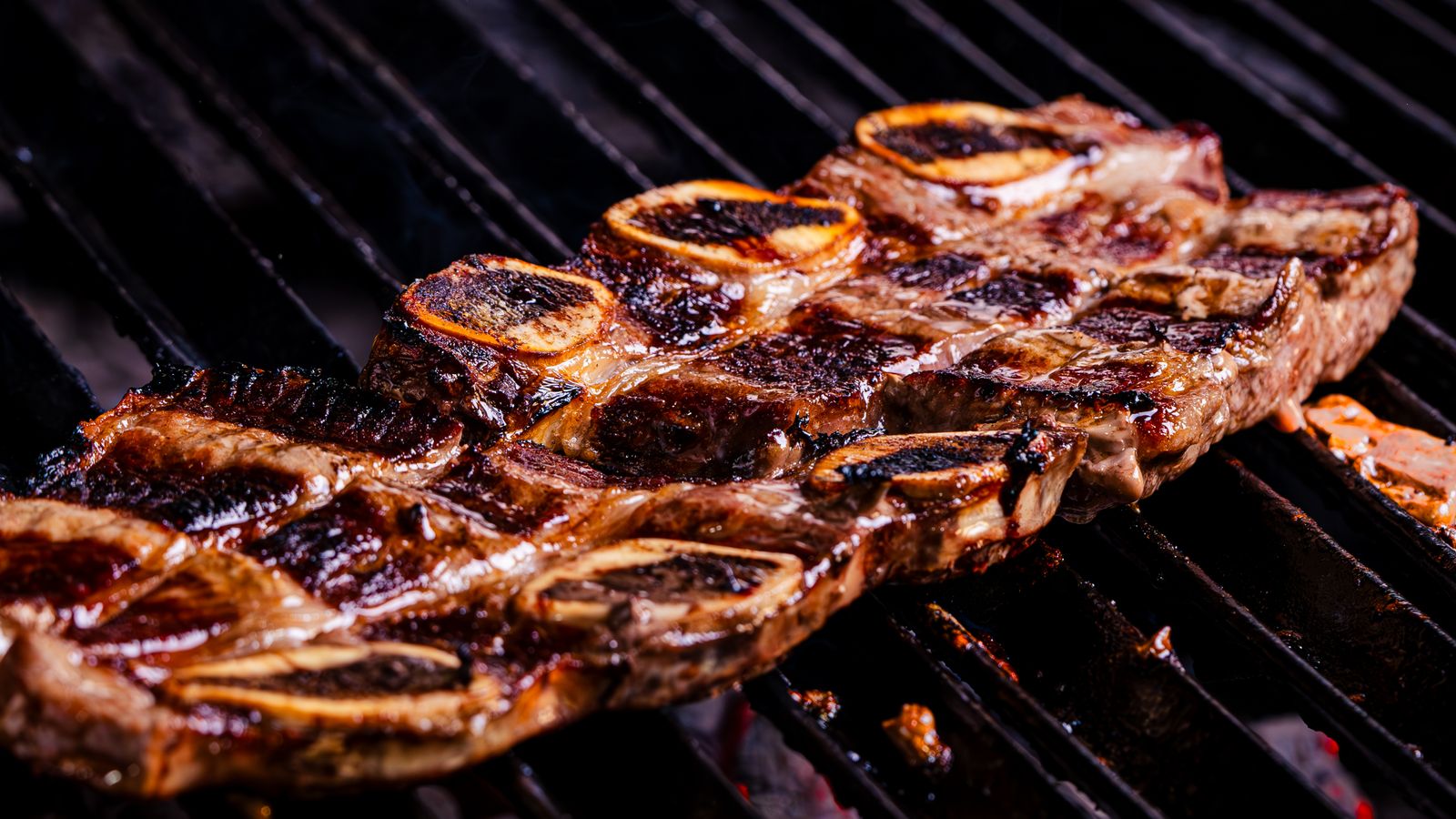 Smoked Beef Short Ribs (Dino Ribs): Brisket on a Stick