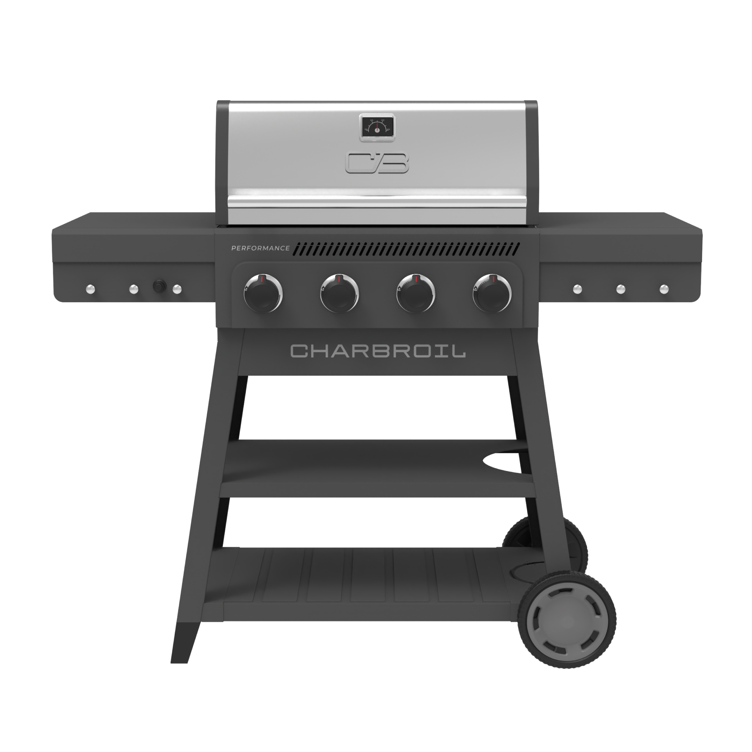 Char-Broil Performance Series FlavorMax 4-Burner Cart Grill