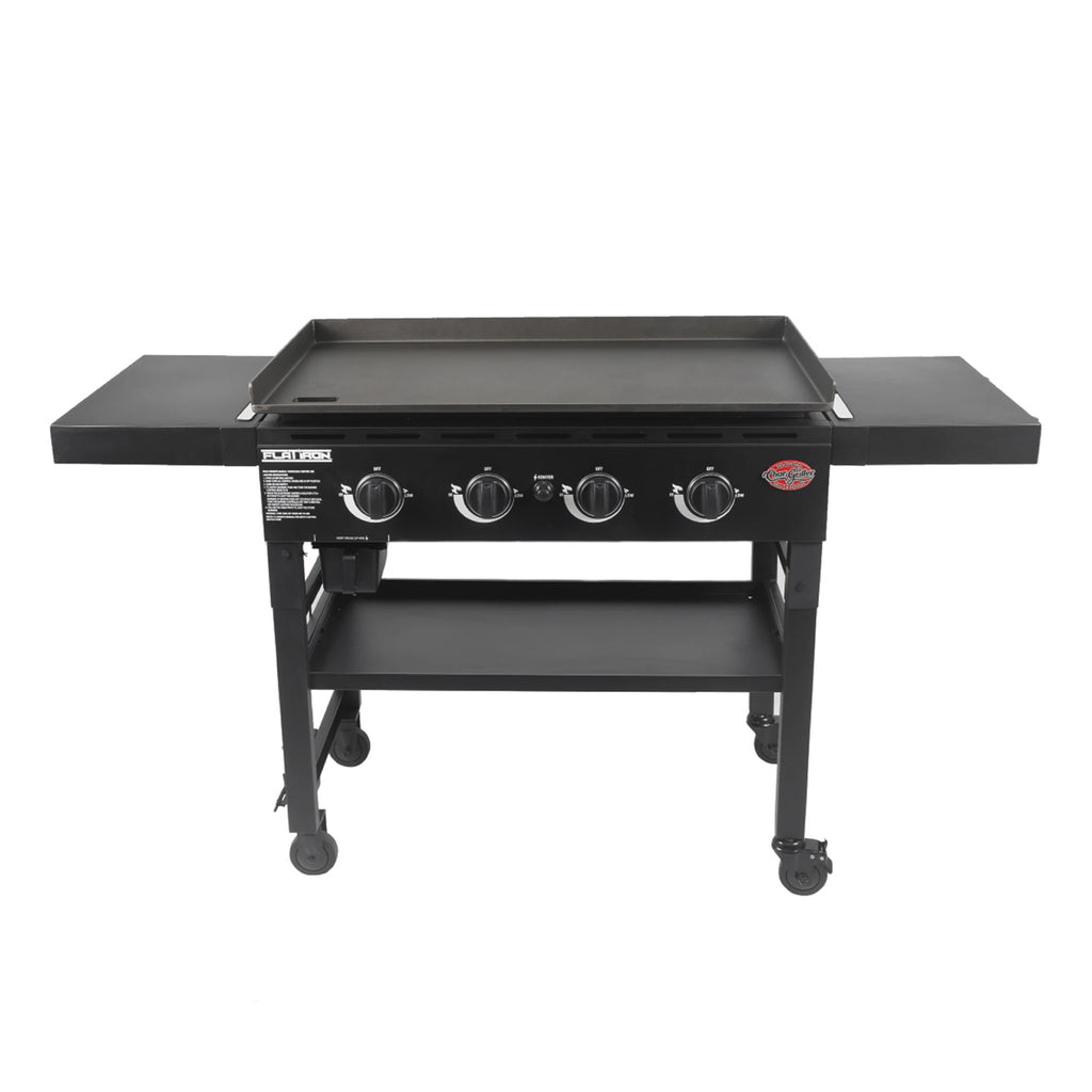 Char-Griller Flat Iron 4-Burner Gas Griddle E8936