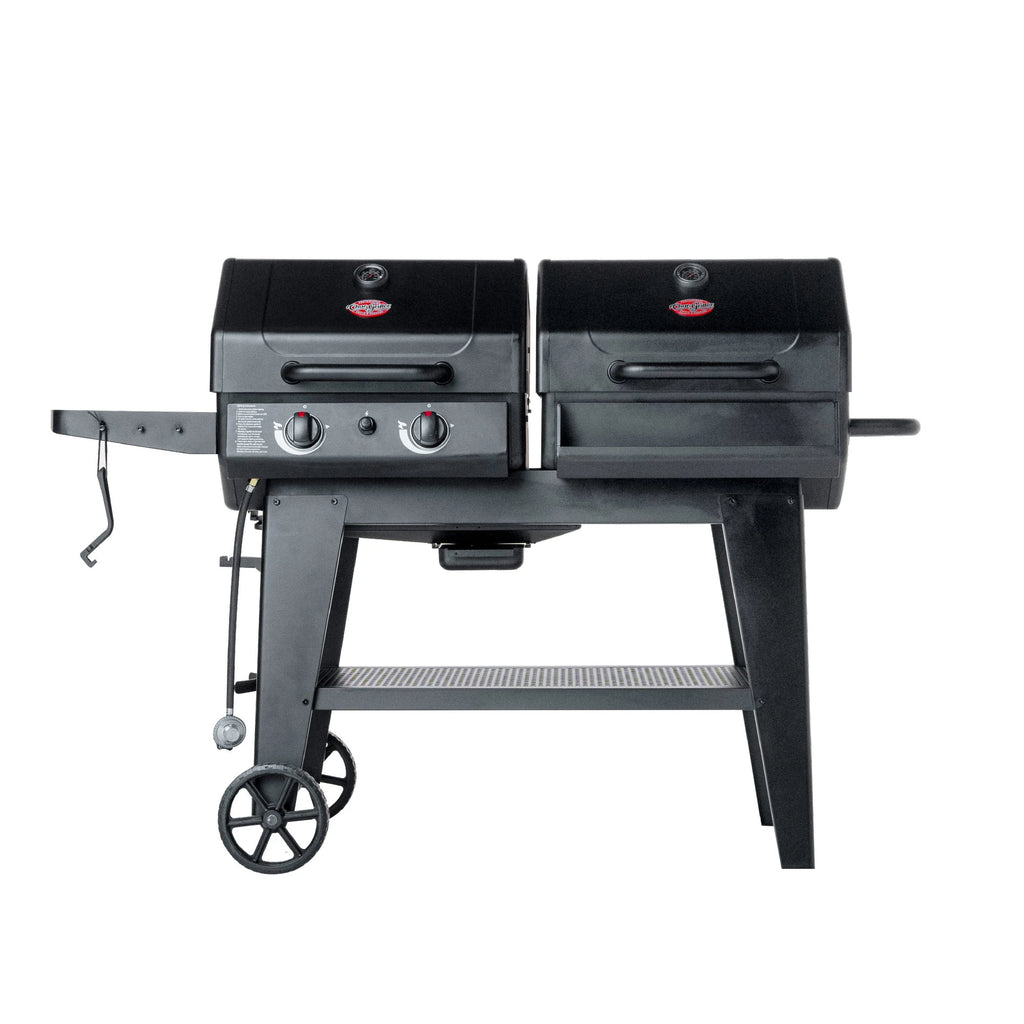 Char-Griller FlexFuel Gas and Charcoal Grill and Smoker