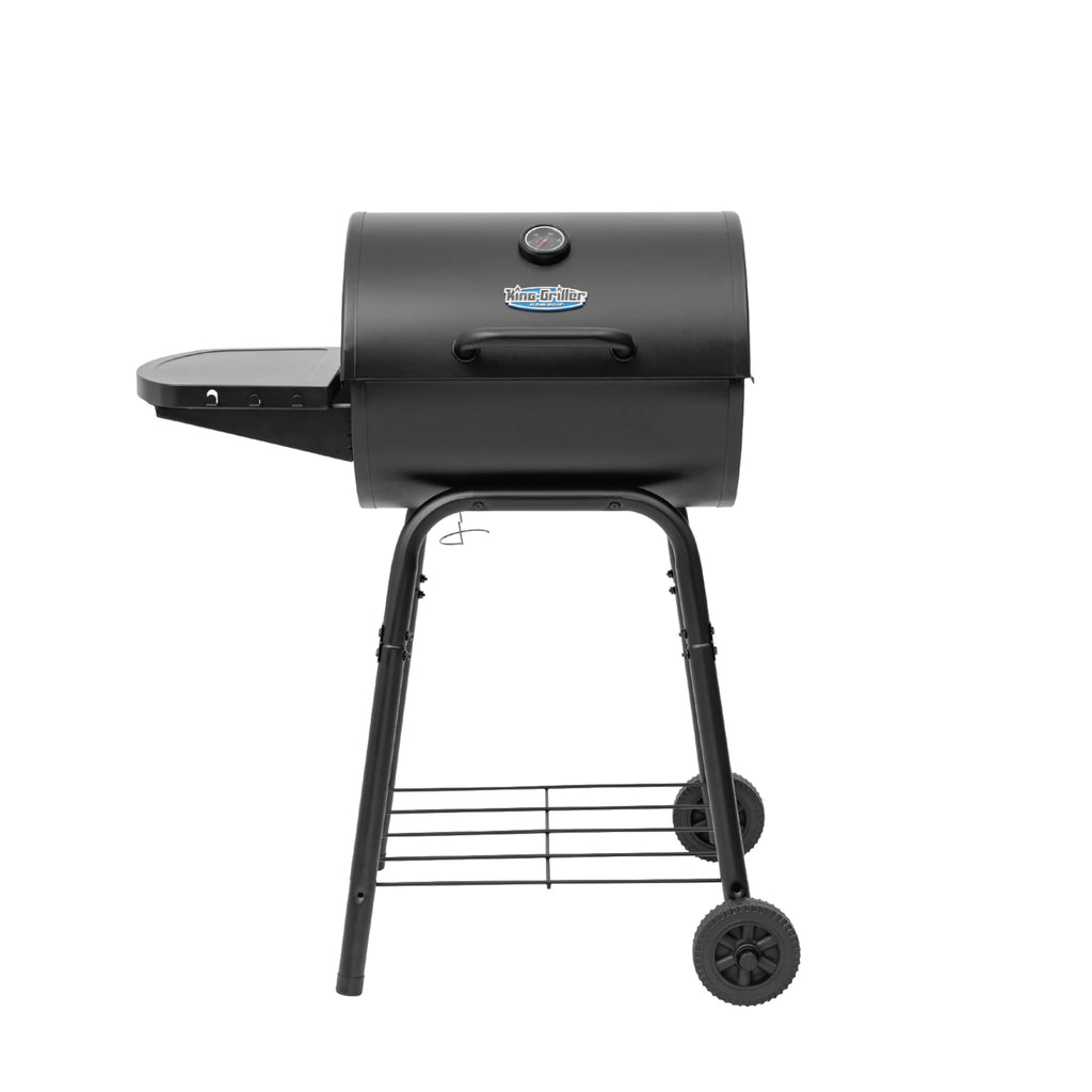 Char-Griller King-Griller Gambler Barrel Style Charcoal Grill