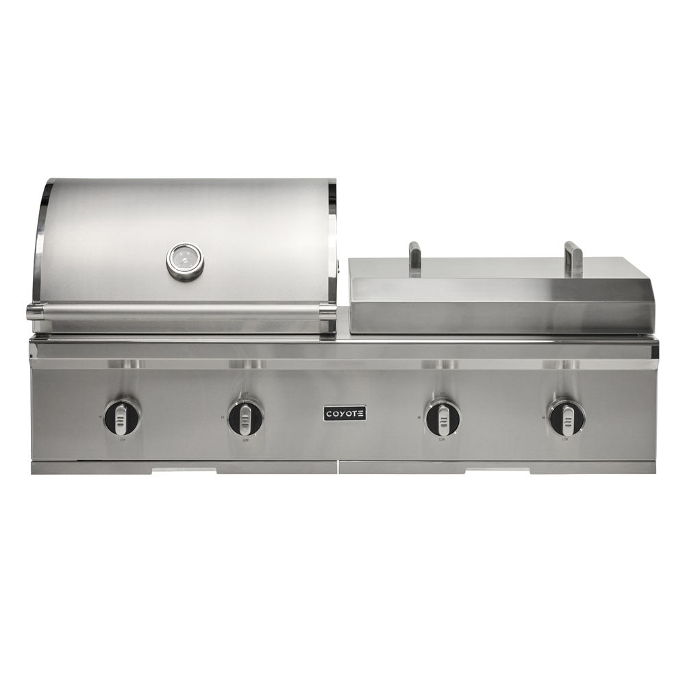 Coyote 50" Built-In Combo Grill/Flat Top