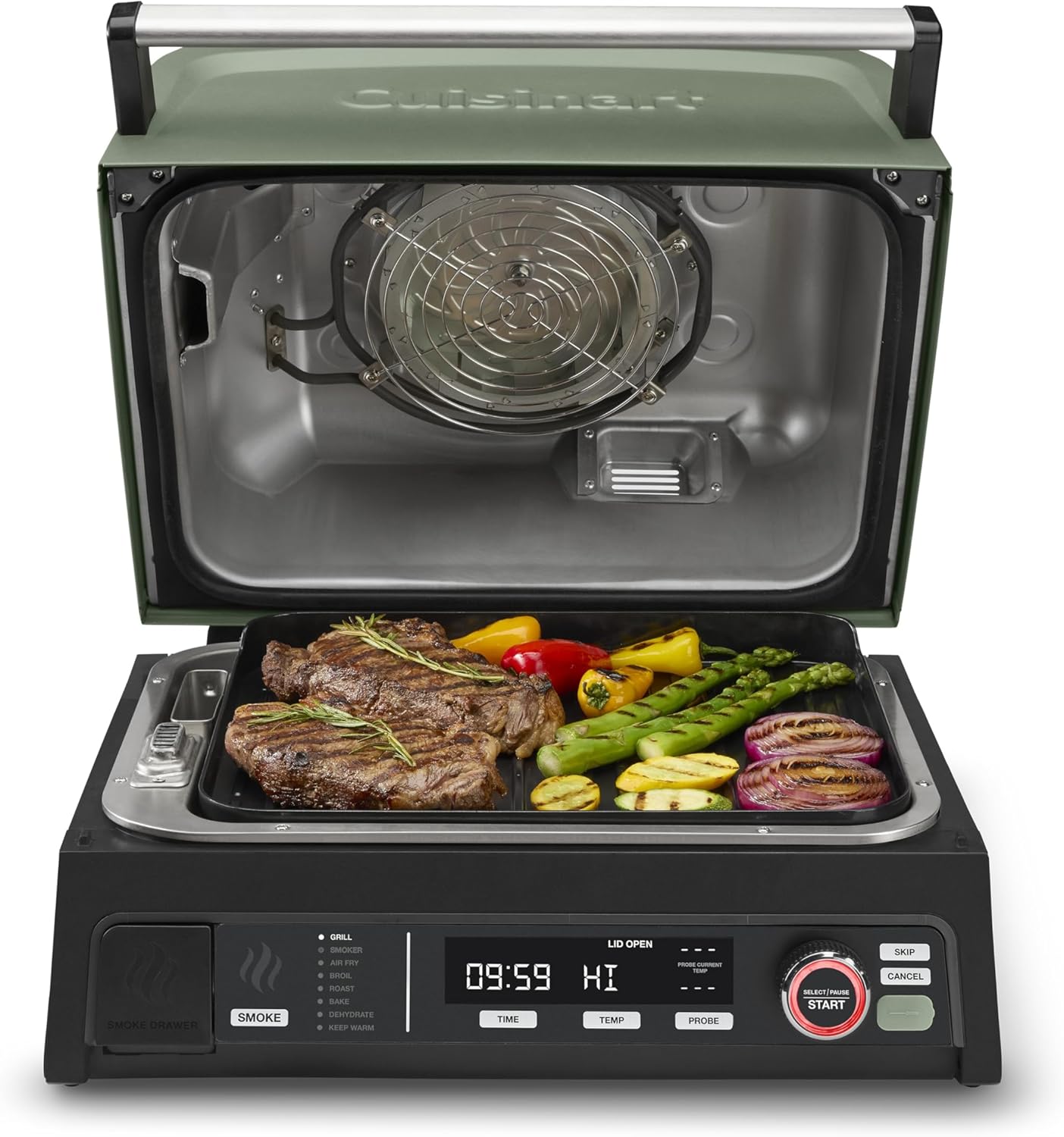 Cuisinart FlavorBoost 8-in-1 Outdoor Electric Grill (CEG-1302)