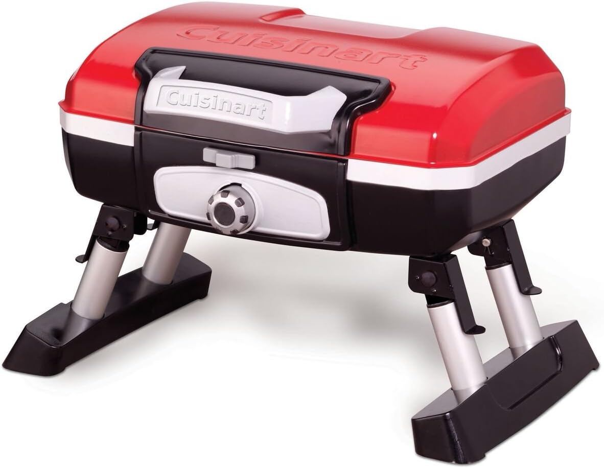 Cuisinart Petite Gourmet Portable Tabletop Gas Grill (CGG-180T)