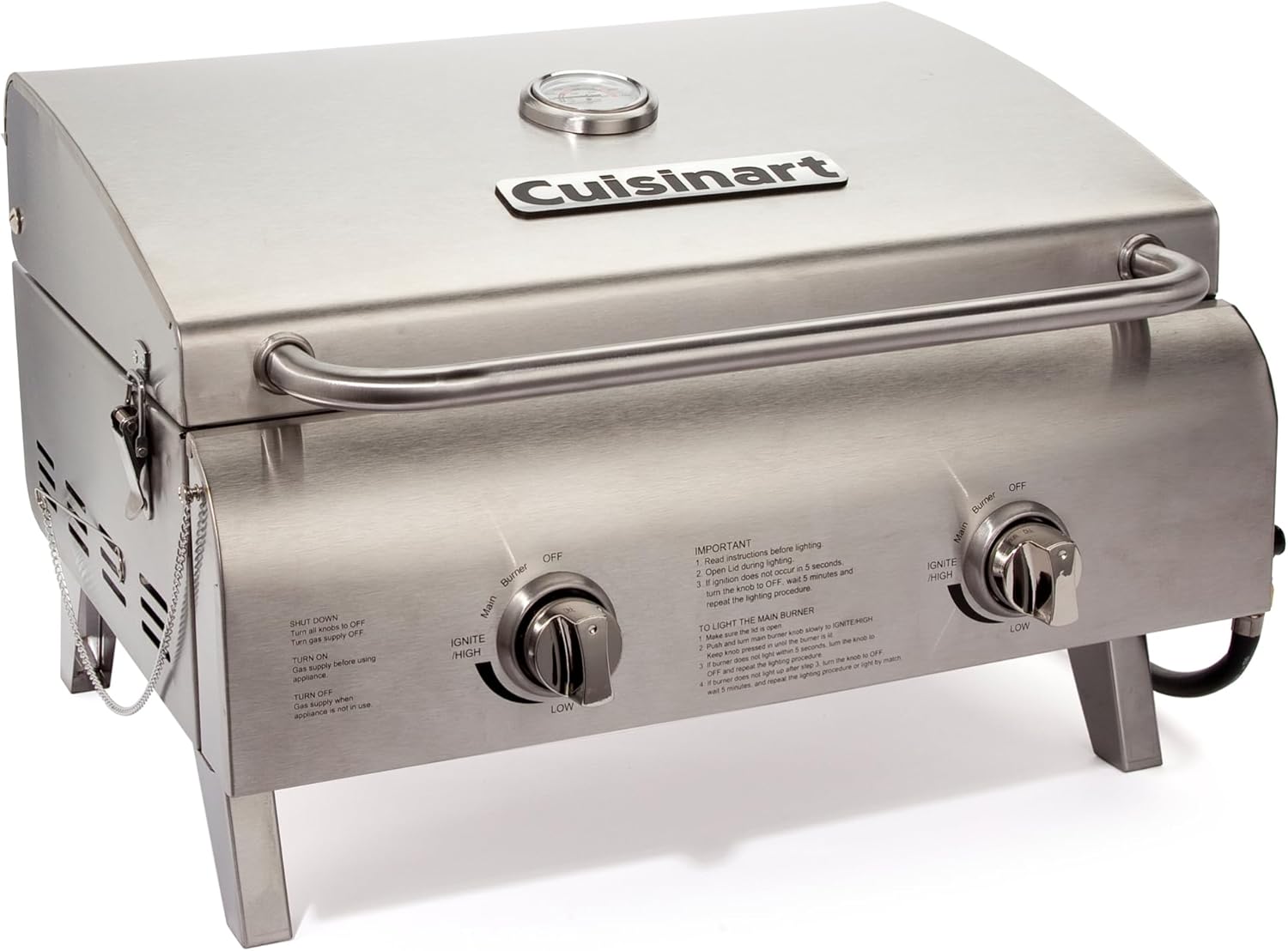 Cuisinart Chef's Style Stainless Tabletop Grill (CGG-306P)