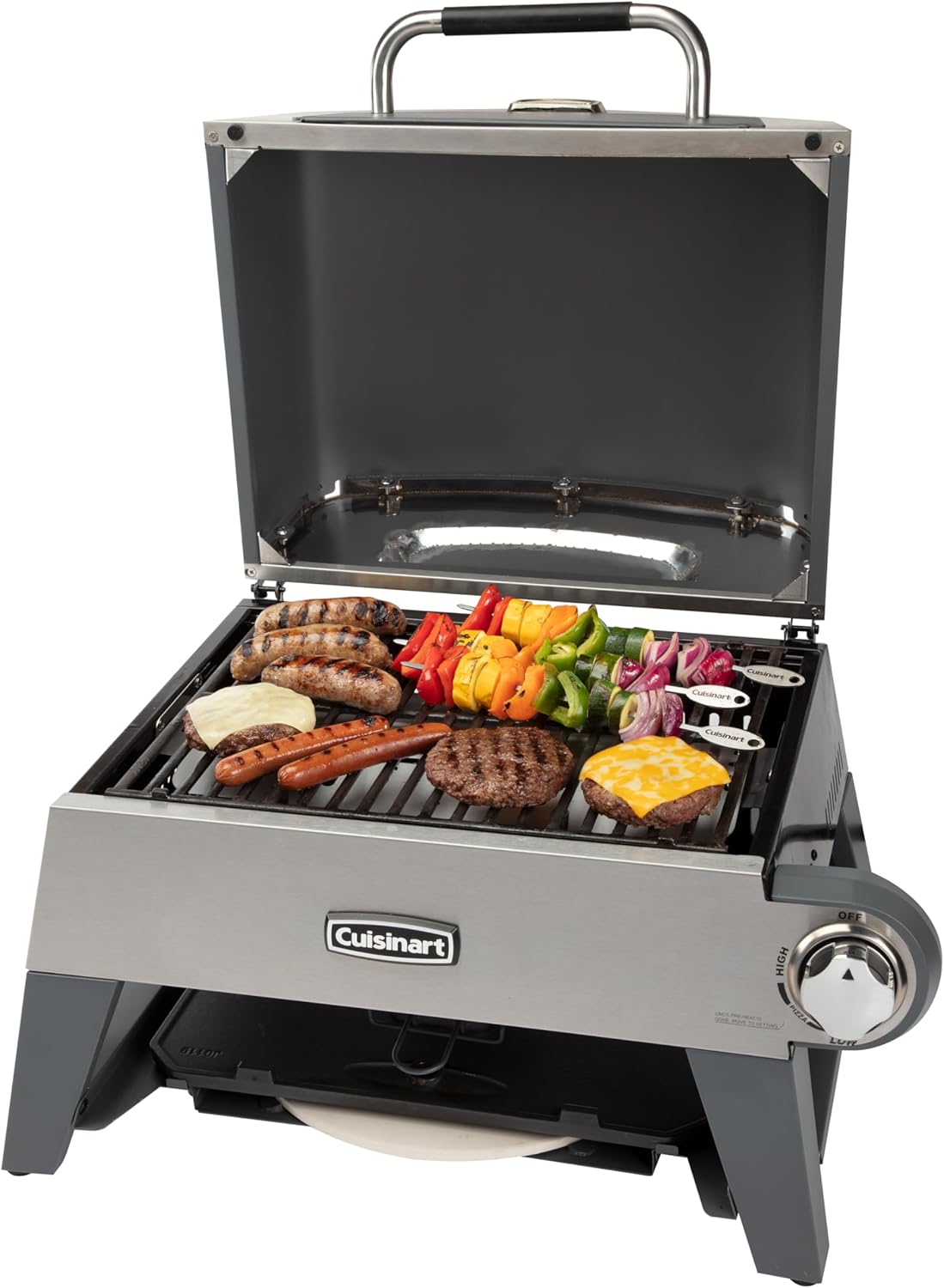 Cuisinart 3-in-1 Grill, Griddle, and Pizza Oven (CGG-403P)