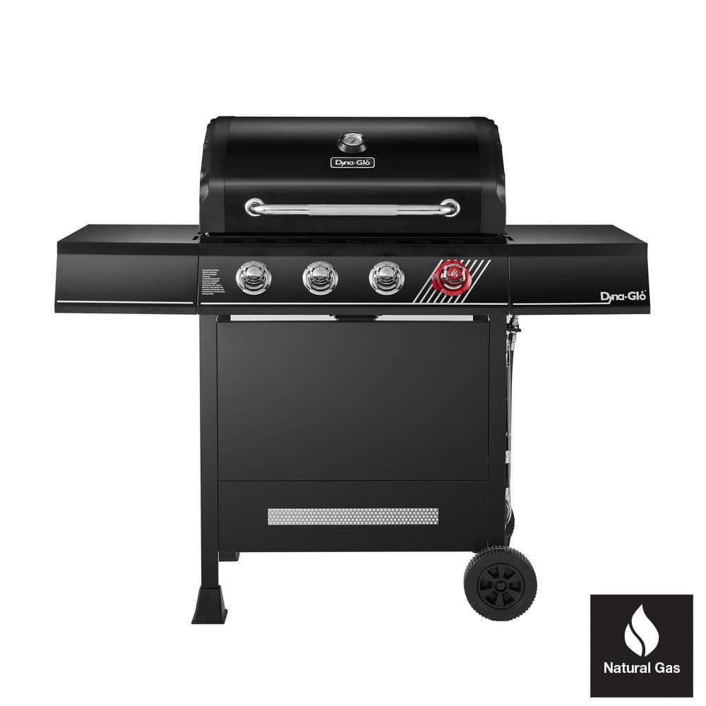 Dyna-Glo 4-Burner Natural Gas Grill with TriVantage Cooking System (DGH450CRN-D)