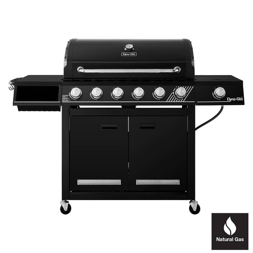 Dyna-Glo 6-Burner Natural Gas Grill with TriVantage Cooking System (DGH563CRN-D)