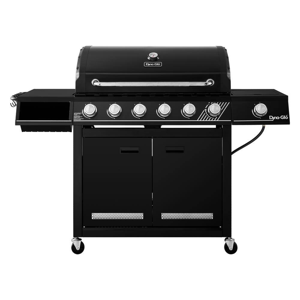 Dyna-Glo 6-Burner Propane Gas Grill with TriVantage Cooking System (DGH563CRP-D)