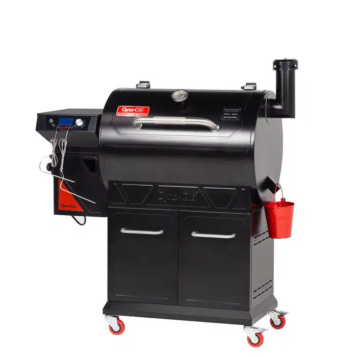 Dyna-Glo Signature Series 697 sq in Wood Pellet Grill with Cabinet (DGSS700BPW-D-KIT)