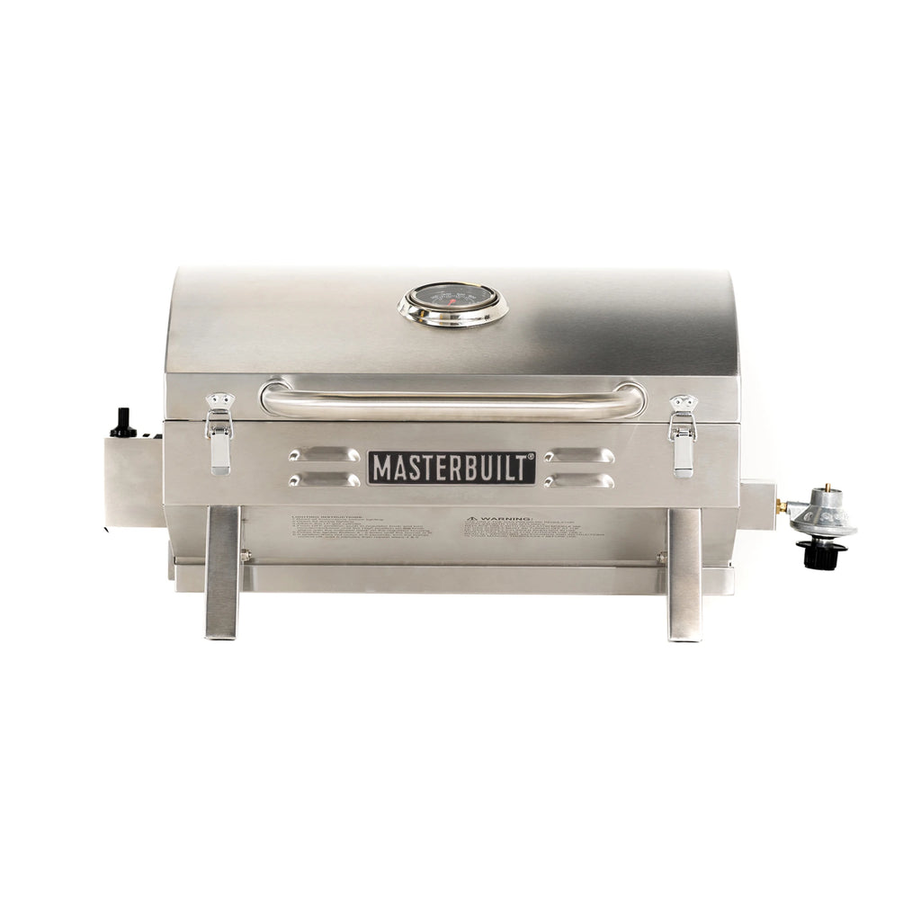 Masterbuilt Stainless Steel 1-Burner Propane Gas Tabletop Grill