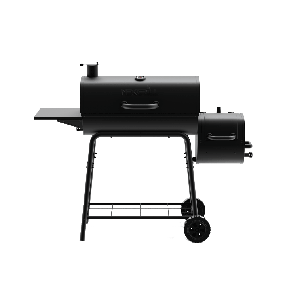 Nexgrill 29-Inch Charcoal Barrel Grill with Smoker (810-0029)