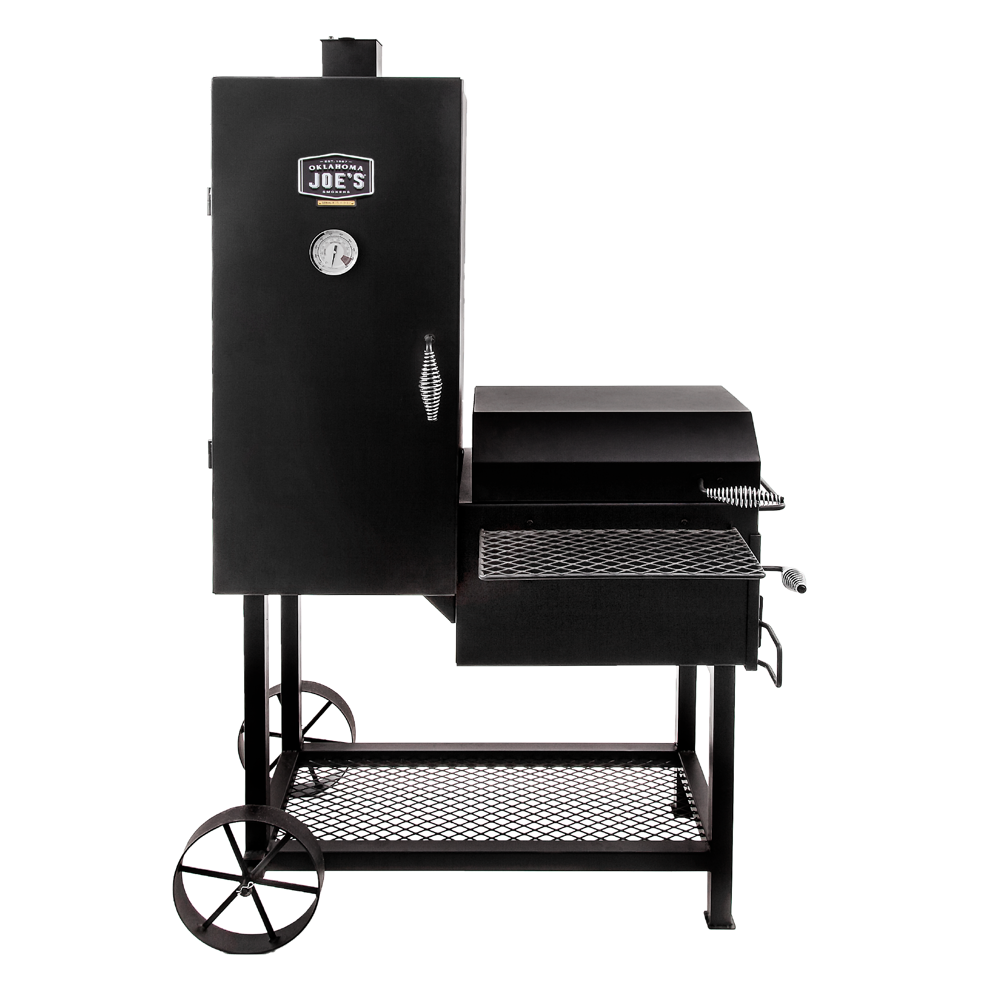 Oklahoma Joe's Bandera Vertical Offset Smoker & Grill
