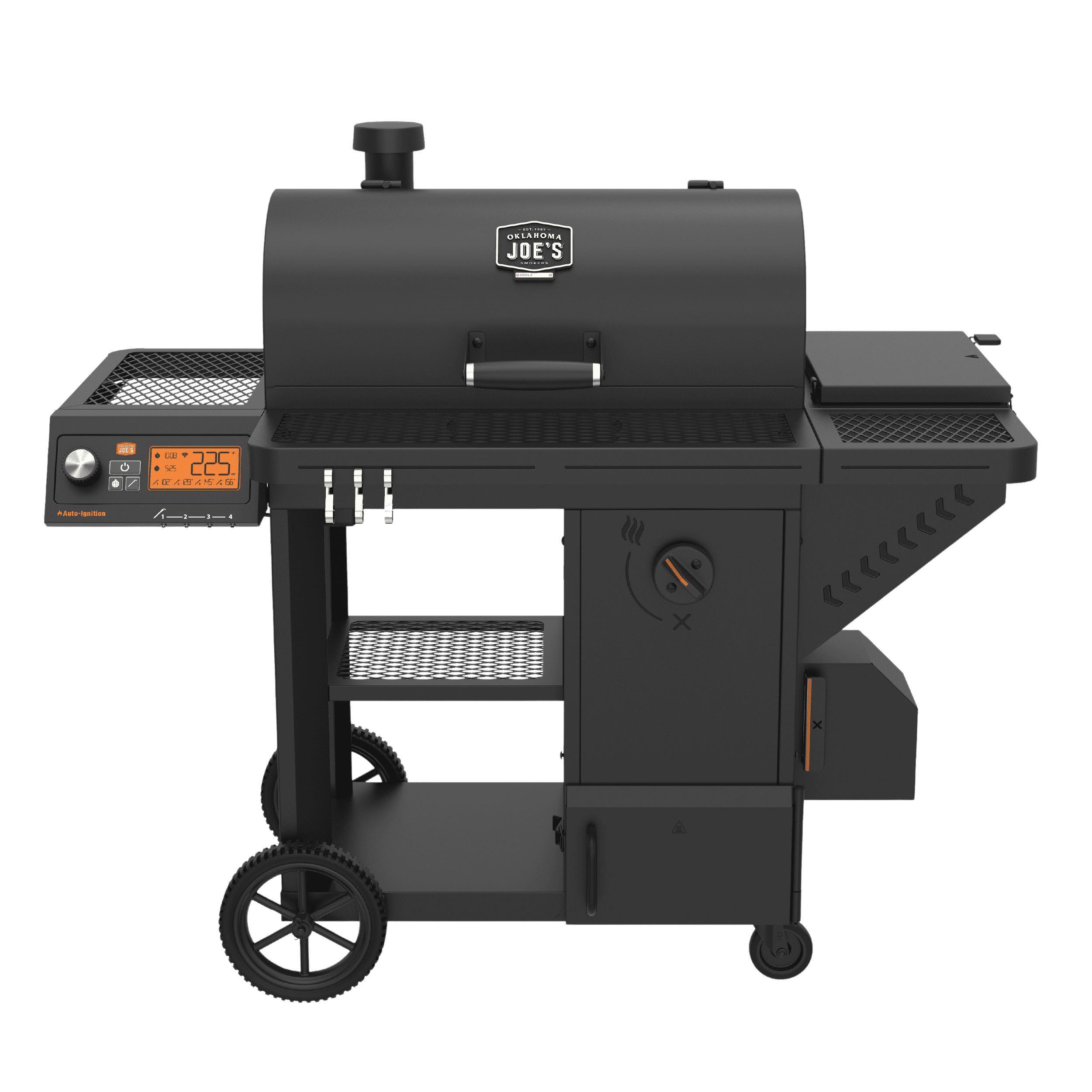 Oklahoma Joe's Tahoma 900A DLX Auto-Feed Charcoal Smoker & Grill + Wi-Fi