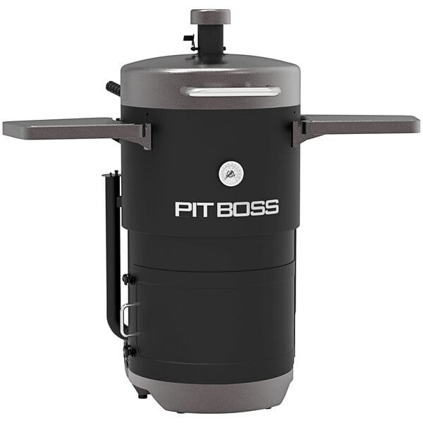 Pit Boss Mahogany Champion Barrel Charcoal Smoker (PBV24CB)